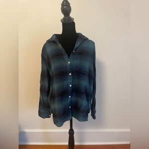 Madewell Plaid Button-Up Shirt